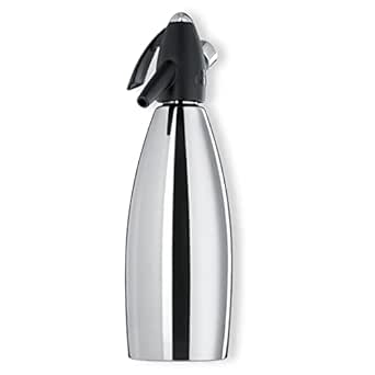 iSi Soda Siphon Seltz Bartender Cocktail Stainless Steel. LT.1.0