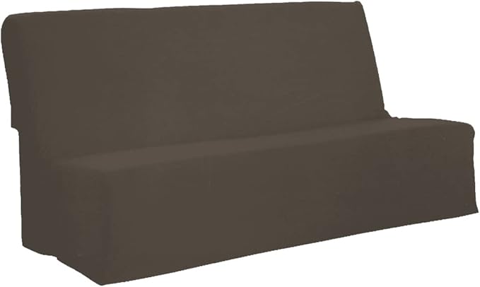 Soleil d'Ocre PANAMA cotton sofa bed cover - light grey,200 x 140 cm