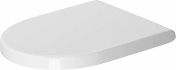 Duravit Starck 3Â Hinges Stainless Steel 0063810000Â Toilet Seat with Lid, W