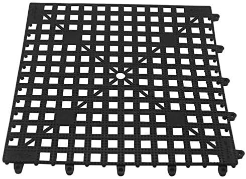 Glass mat by Chabrias Ltd, Black, 330 x 330 mm - 12 pack