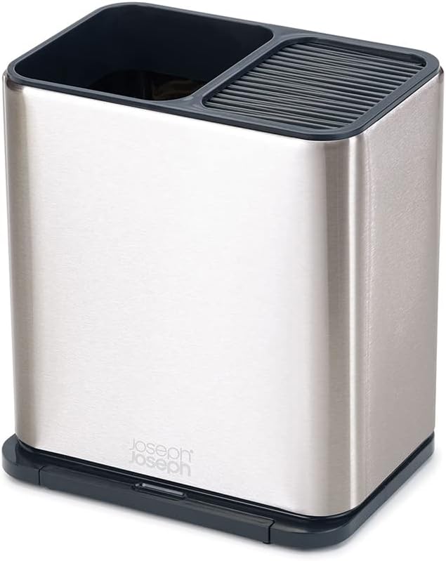 Joseph Joseph Surface Stainless-Steel Utensil Pot - Silver