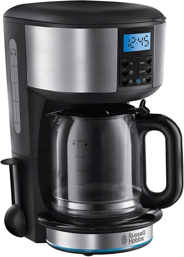 Russell Hobbs Buckingham 1.25 L Filter Coffee Machine 20680 - Black and Silver