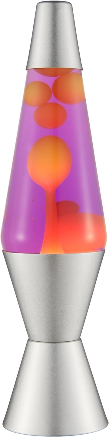 Lava Lamp Classic Lava Lamp, 14.5-inch, Purple/ Yellow