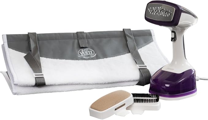Verti Steam Pro Handheld Steam Iron, 3 in 1 Vertical Clothes Steamer Iron by High Street TV