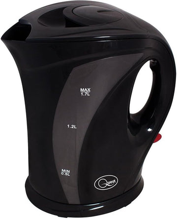 Quest Jug Kettle, 1.7 L, 2200 Watt, Black