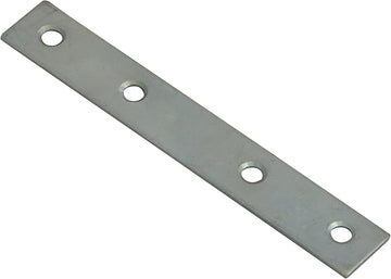 Forge 100mm Mending Plates with Zinc Plated Finish (Pack of 10)