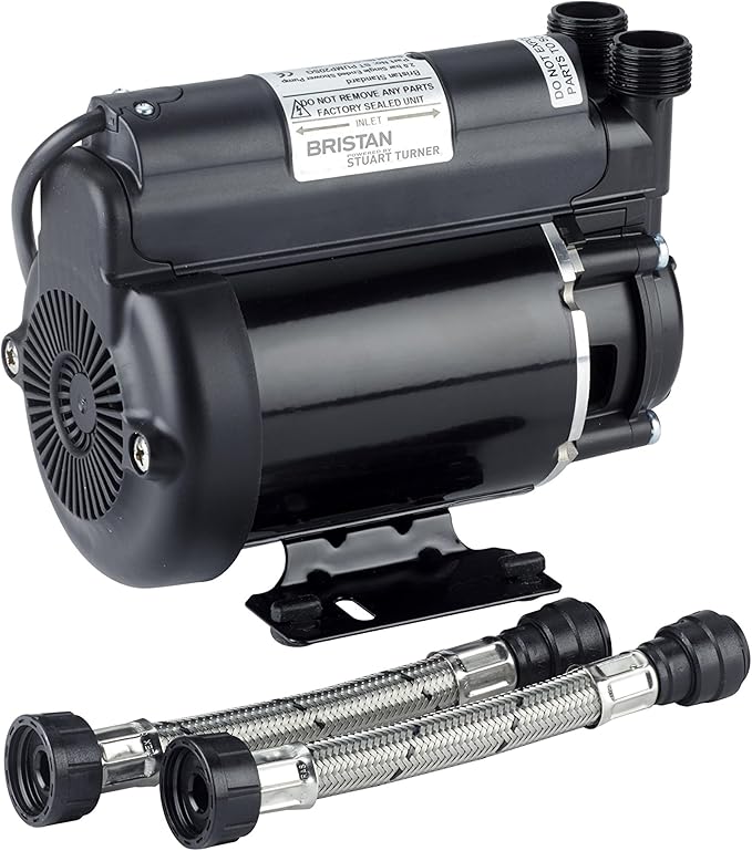 Bristan ST PUMP20SG 2 Bar Single Ended Shower Pump