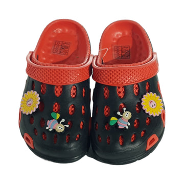 Slapi - Saboti Copii - Rosu cu Negru