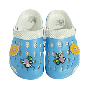 Slapi - Saboti Copii Albastru cu Alb