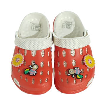 Slapi - Saboti Copii - Rosu cu Alb