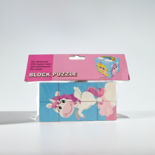 Block Puzzle Magnetic - Masini si Printese
